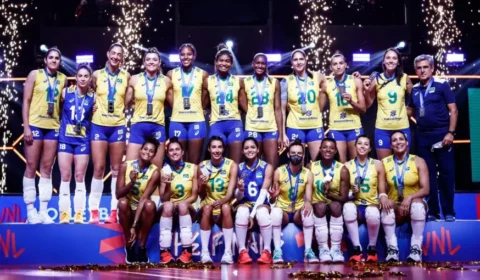 VÔLEI: “Amarelonas”, seleção brasileira fala sobre vice na VNL e transição