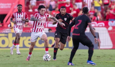Náutico empata com Atlético-GO e segue ameaçado pelo Z-4 na Série B