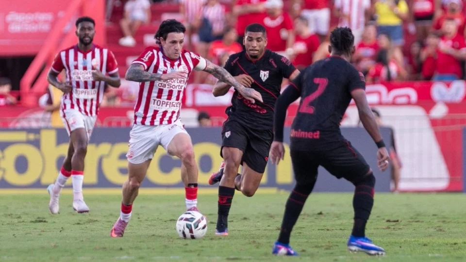 Náutico empata com Atlético-GO e segue ameaçado pelo Z-4 na Série B