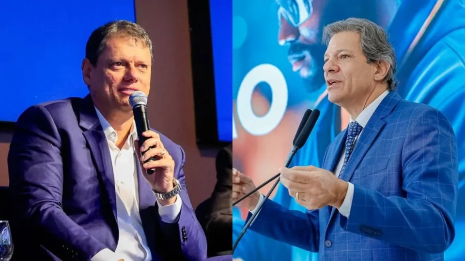Tarcísio abre 16 pontos em SP e pressiona Haddad