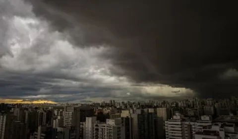 Alerta amarelo prevê chuva intensa e ventos fortes no Sul e Sudeste