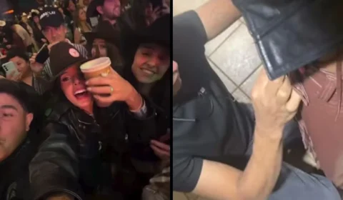 Ana Castela se joga na noite em Barretos e termina com acidente no look