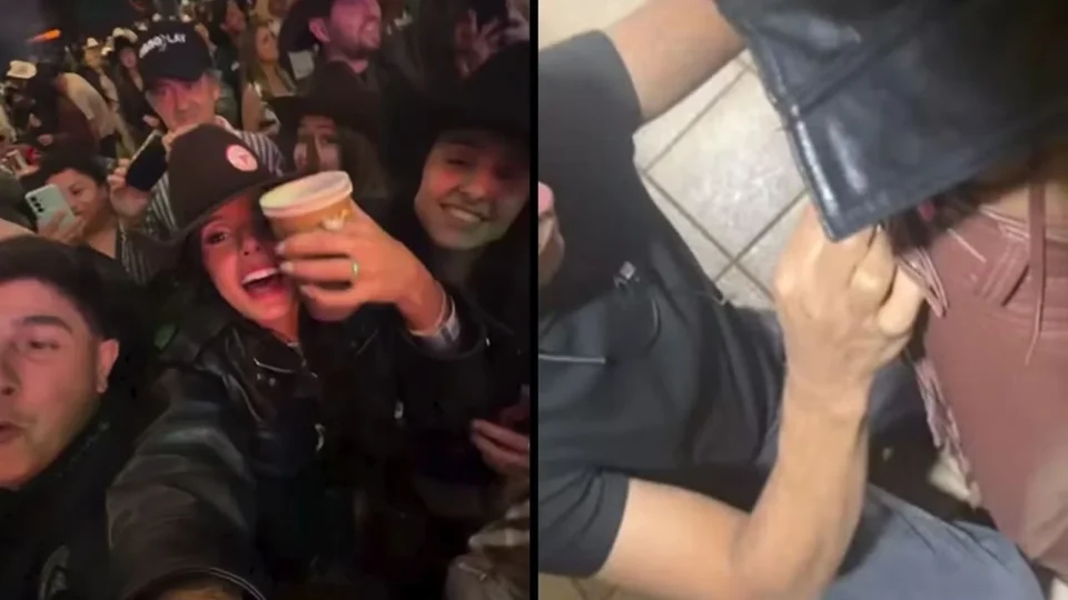 Ana Castela se joga na noite em Barretos e termina com acidente no look