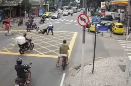 Bandidos roubam casal no Jardim Botânico, são perseguidos por câmeras e acabam presos