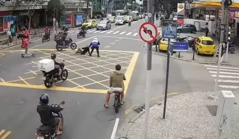 Bandidos roubam casal no Jardim Botânico, são perseguidos por câmeras e acabam presos