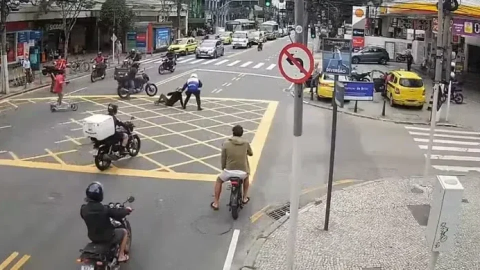 Bandidos roubam casal no Jardim Botânico, são perseguidos por câmeras e acabam presos