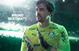 Palmeiras contrata Bruno Bertinato para reforçar elenco após saída de Kaique