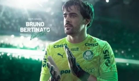 Palmeiras contrata Bruno Bertinato para reforçar elenco após saída de Kaique