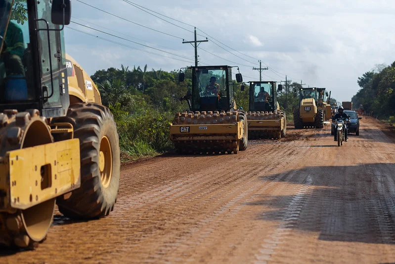 Comitiva percorreu mais de 889 quilômetros da BR-319 e visitou estruturas logísticas e portuárias em Rondônia e no Amazonas. Foto: CNA