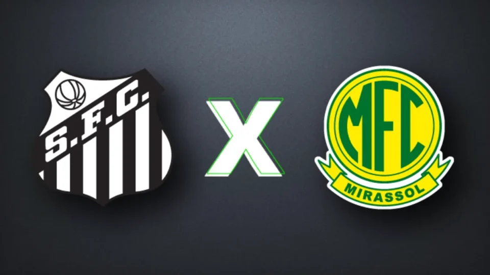 Onde assistir Santos x Mirassol hoje às 18h30 pelo Brasileirão
