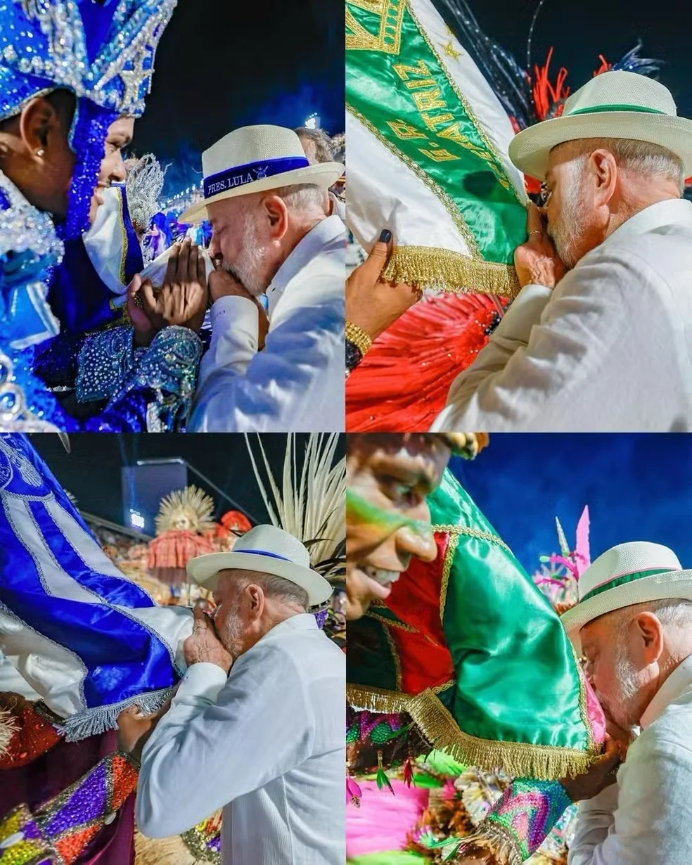 Lula é acusado pelo partido Novo de abuso de poder econômico e uso indevido dos meios de comunicação durante o Carnaval de 2026. Foto: Ricardo Stuckert / Presidência