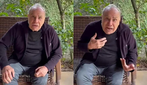 Stenio Garcia publicou um vídeo no Instagram indignado com a iniciativa das filhas Foto: @steniogarciaoficial via Instagram
