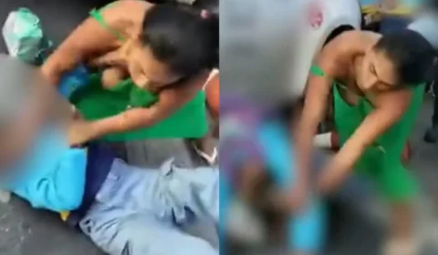 Vídeo: Menina de 12 anos é atacada na saída de escola na Grande BH