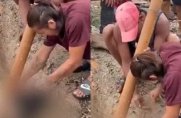 Ladrões são flagrados roubando brincos de ouro de mulher morta durante tragédia no Nepal