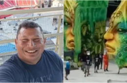 Trabalhador morre após cair de 12 metros durante montagem de alegoria em Manacapuru