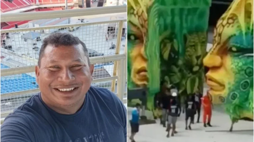 Trabalhador morre após cair de 12 metros durante montagem de alegoria em Manacapuru
