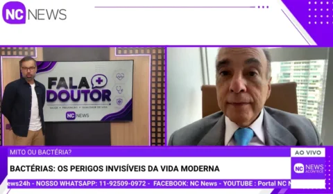 Dr. Bactéria alerta sobre celular e hábitos comuns que podem aumentar a contaminação no dia a dia