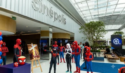 Cinépolis São Luis faz festa do Homem-Aranha com brindes hoje