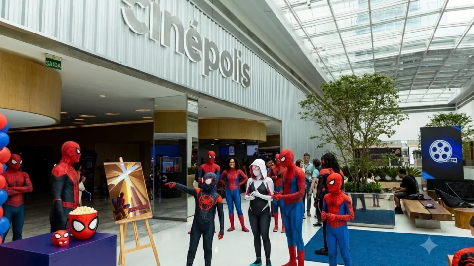 Cinépolis São Luis faz festa do Homem-Aranha com brindes hoje
