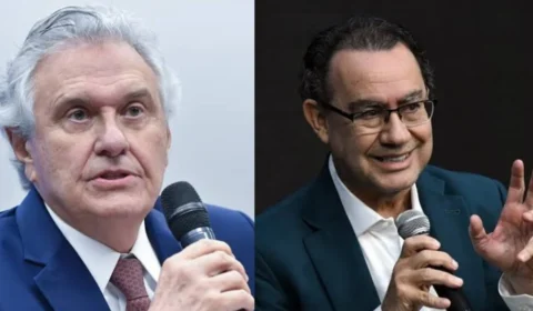 Caiado comemora pesquisa mesmo após ser ultrapassado por Cury