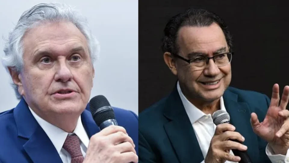 Caiado comemora pesquisa mesmo após ser ultrapassado por Cury