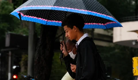 BH tem alerta para chuva forte, raios e ventos de até 40 km/h