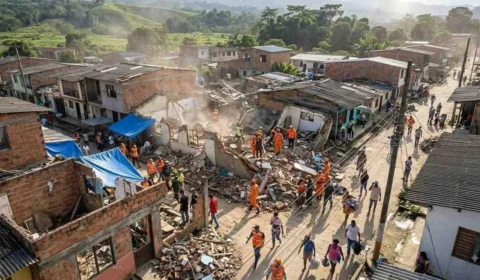 Brasil doa até 10 toneladas de arroz à Colômbia após terremoto