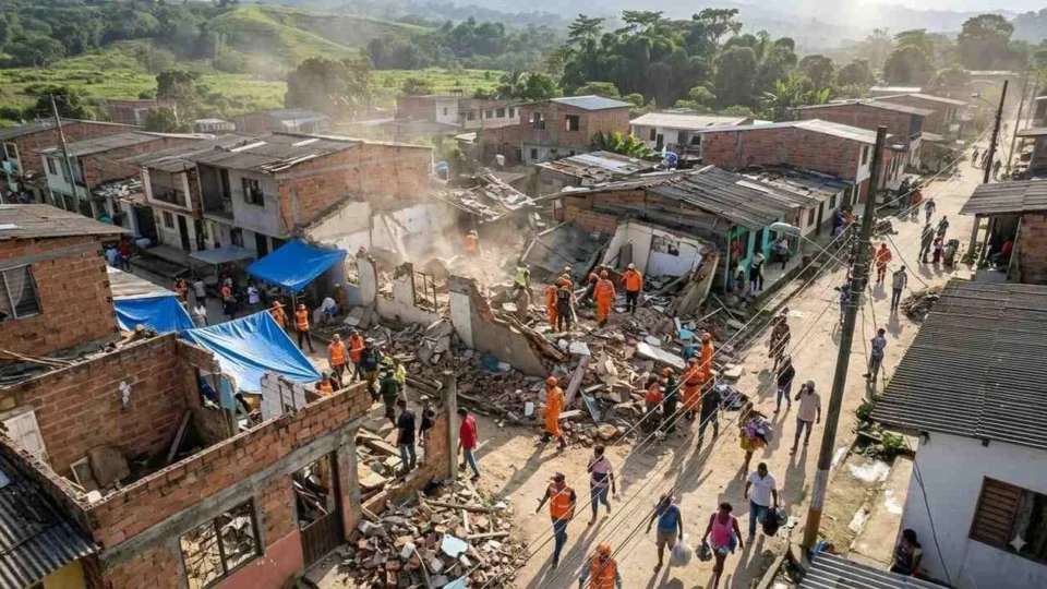 Brasil doa até 10 toneladas de arroz à Colômbia após terremoto