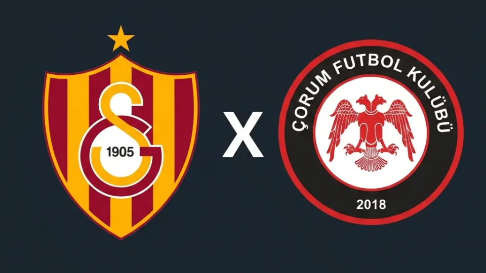 Galatasaray x Çorum: onde assistir, horário e escalações