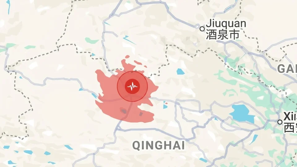 Terremoto de 5,9 na escala Richter atinge província de Qinghai na China