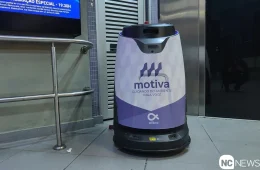 Robôs com IA chegam à Linha 5-Lilás e cortam em quase 99% o uso de água na limpeza