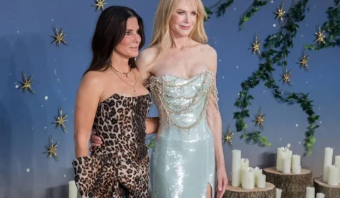 Nicole Kidman e Sandra Bullock retomam parceria em “Da Magia à Sedução 2” com looks de alta-costura em Londres
