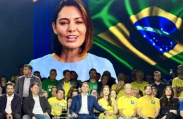 Michelle Bolsonaro antes e depois: aposta contra Flávio em 2026