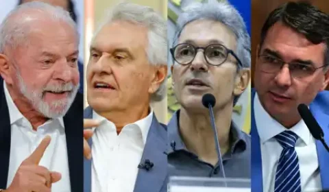 Lula empata com Flávio Zema e Caiado no segundo turno