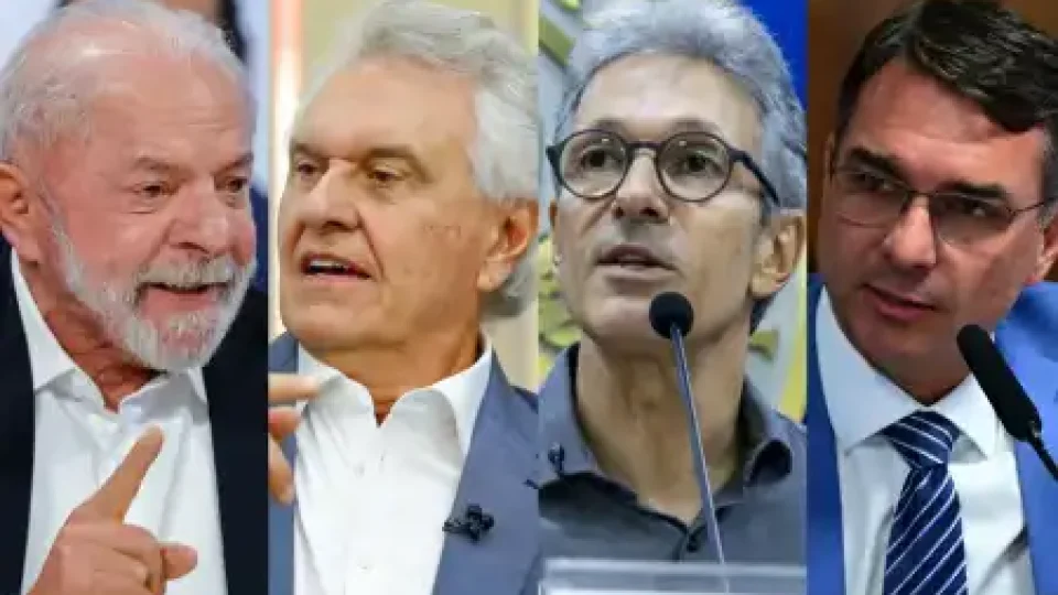 Lula empata com Flávio Zema e Caiado no segundo turno