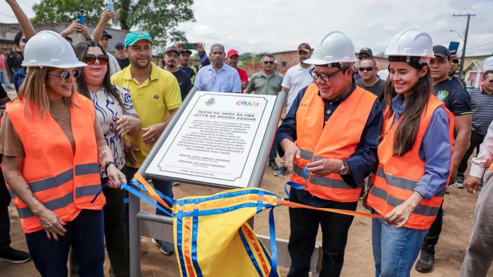 Prefeitura de Coari inicia obra da UBS Jatyr de Moura Aguiar no bairro Liberdade