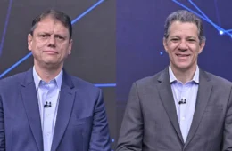 Pesquisa vai revelar impacto do debate entre Tarcísio e Haddad na eleição de SP