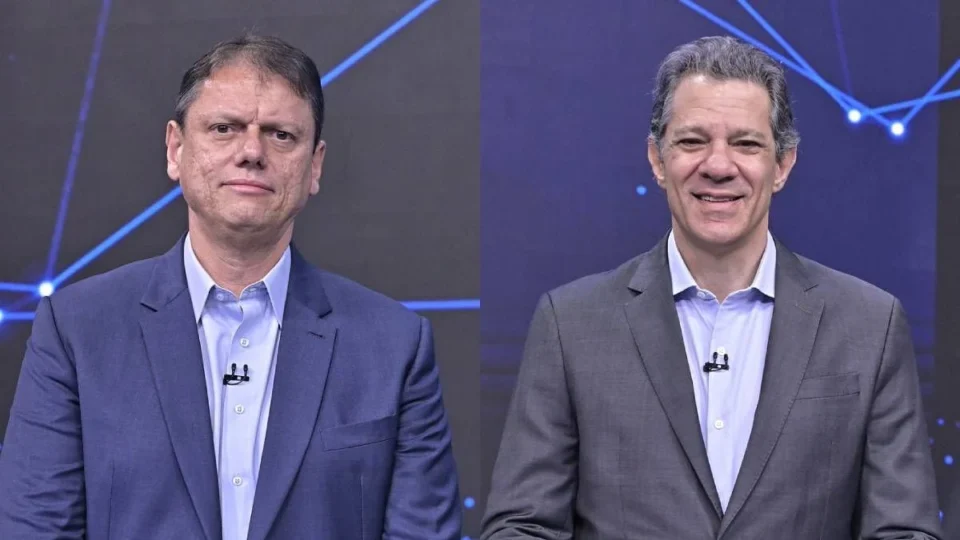Pesquisa vai revelar impacto do debate entre Tarcísio e Haddad na eleição de SP