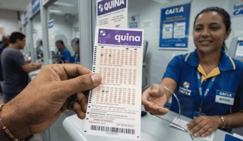 Aposta do DF acerta quatro números da Quina e leva R$ 14,6 mil