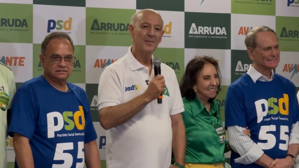“Na política nada é impossivel”: Arruda é oficializado candidato ao GDF e não descarta aliança com o PT