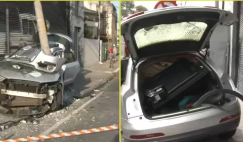 Motorista de Audi morre após bater contra poste na Casa Verde, Zona Norte de SP