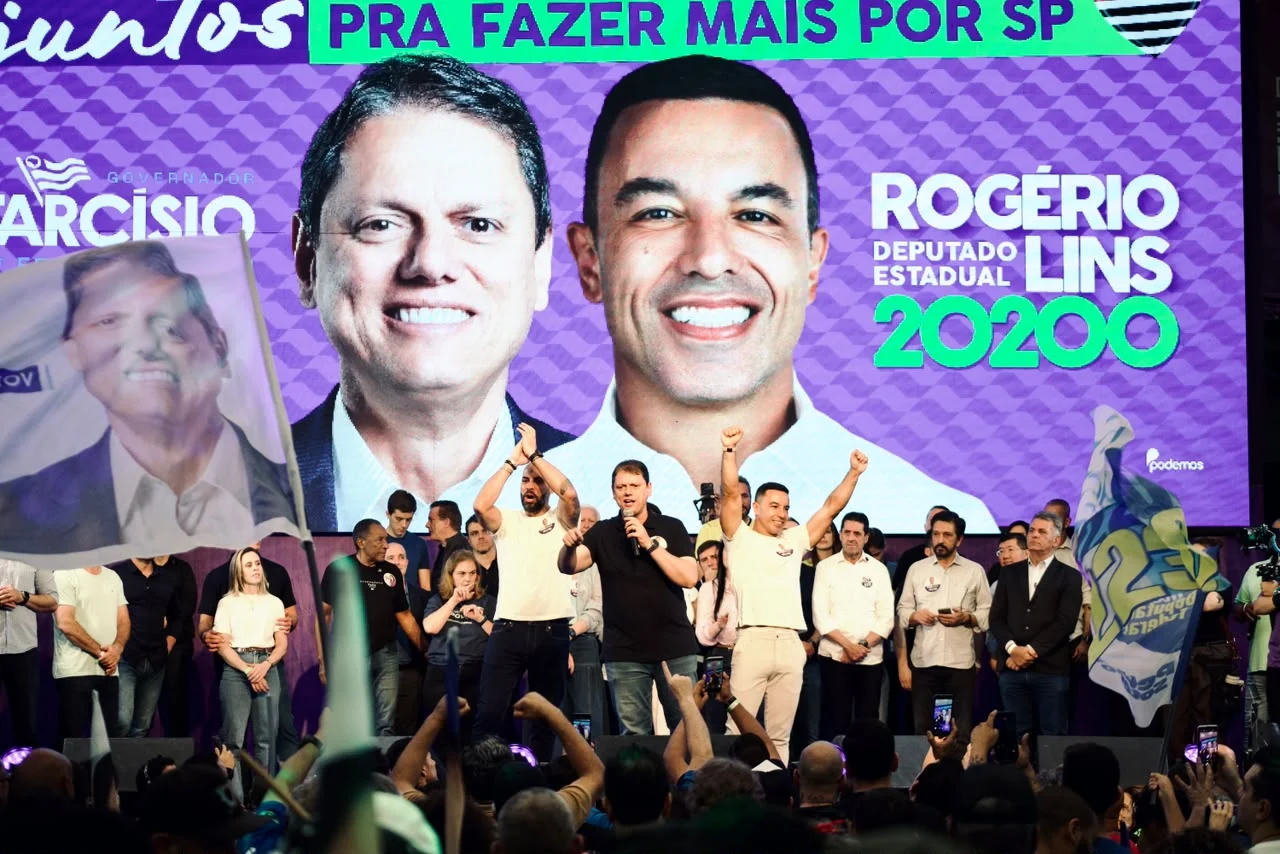 lançamento da candidatura de Rogério Lins à Assembleia Legislativa de São Paulo