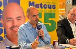 Mateus Simões defende aumento da renda dos mineiros em encontro com empresários em BH