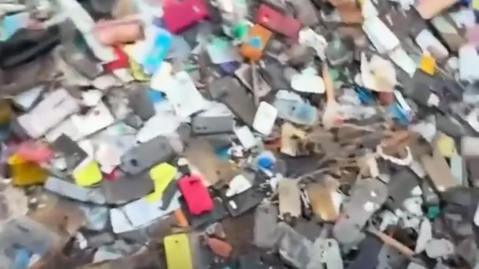 Morador rastreia celular roubado e encontra dezenas de aparelhos abandonados em terreno na Zona Leste de SP
