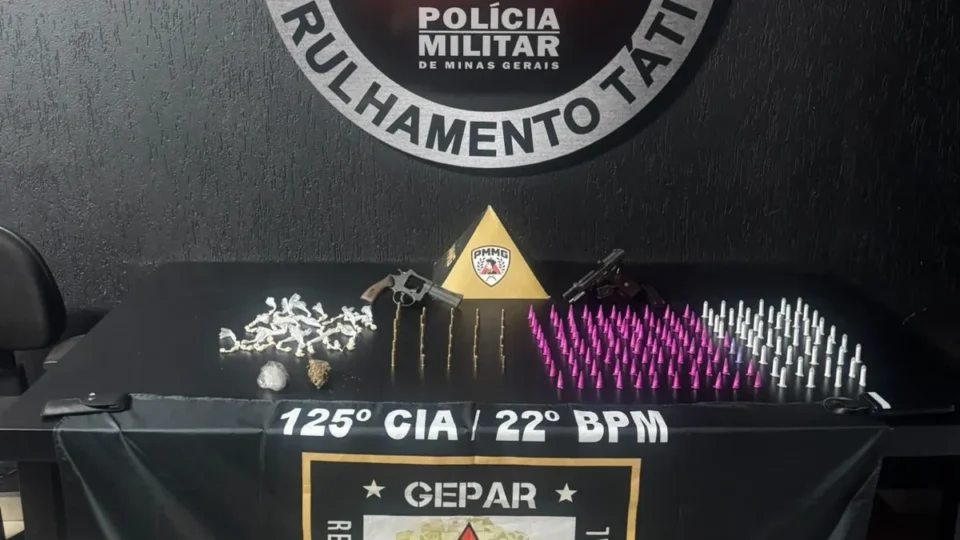 Faccionado do Comando Vermelho é preso pela PM em aglomerado de BH