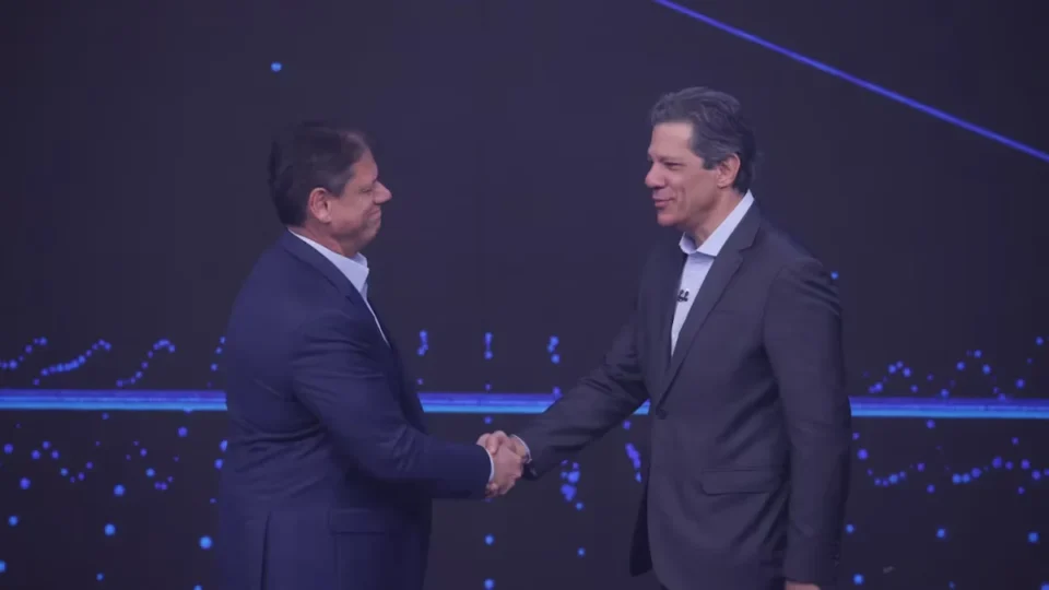 Haddad e Tarcísio trocam acusações fortes em debate na Band