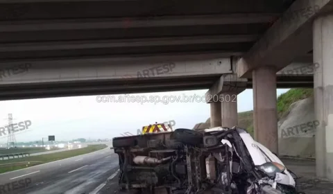 Motorista morre em acidente entre dois carros no Rodoanel