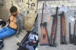 Abordagem a ônibus termina com apreensão de fuzis e pistolas em SP