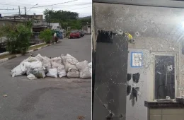 Base da PM é atacada a tiros no Guarujá após operação contra barricadas de criminosos