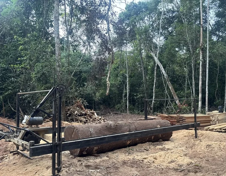 A informação obtida por satélite, porém, precisa ser confirmada em campo, como ocorreu durante a ação realizada em Parecis.
